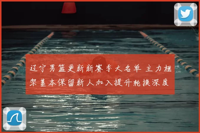 辽宁男篮更新新赛季大名单 主力框架基本保留新人加入提升轮换深度
