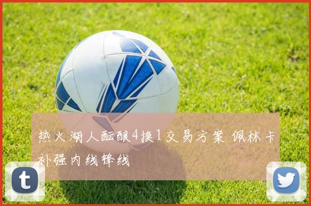 热火湖人酝酿4换1交易方案 佩林卡补强内线锋线